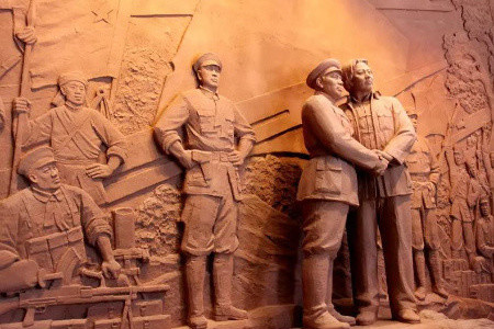 井岡山干部教育培訓基地&mdash;&mdash;朱毛會師廣場紀念館